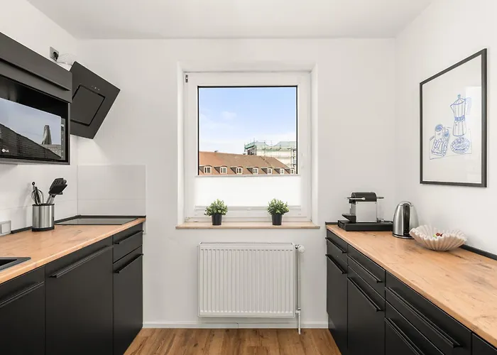 Blu -modern Interior Design In Centre- Close To Hbf & Uni Apartman Kassel